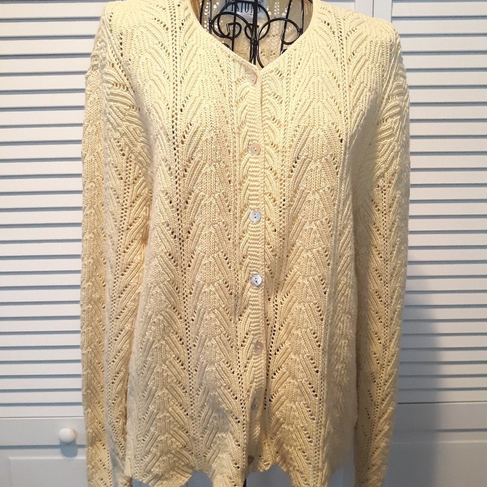 VISIONS NEW YORK Vintage Cardigan